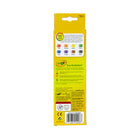 Crayola Pre-Sharpened Coloured Pencils - Assorted Colours - 8 Pack-Thick, soft leads won't break easily