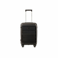 Air Canada Optimum 20" Hardside Carry On Spinner Luggage - Black-Constructed in Polypropylene