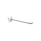 Azar Displays 6" x 0.148" Attached Back, 50 Pack-Galvanized metal with quick back plastic plate
