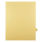 Mark Maker Legal Tabs - Letter Size - Buff - 1/25th cut - 25 tabs per package - 5 packages Pack - Number 144-Buff Single Tabs