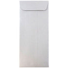 JAM Paper #10 Policy Metallic Envelopes - 4.125" x 9.5" - Stardream Silver - 50 Pack -Colour: Stardream Silver