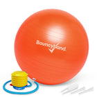 Bouncyband Balance Ball, 65cm, Orange-Non-roll away weighted balance ball offers a flexible chair for school and home