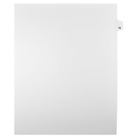 Mark Maker Legal Tabs - Letter Size - White - 1/25th cut - 25 tabs per package - 5 packages Pack - Number 79-White Single Tabs