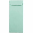 JAM Paper #10 Policy Business Envelopes - 4.125" x 9.5" - Aqua Blue - 50 Pack-Colour: Aqua Blue