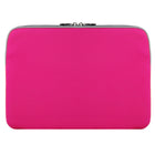 Vangoddy 13.3" Neoprene Laptop Sleeve - Pink-Front zippered compartment is great for holding accessories