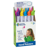 Learning Resources 15" Rainbow Hand Pointers - Grade Toddler - 7-Age group and grade: Ages 3 - 12 and grades toddler - 7th