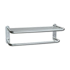 ASI Towel Shelf and Bar, 20", Bright Finish-Heavy duty unit with 3/4" and 3/8" diameter type 304 stainless steel tubing