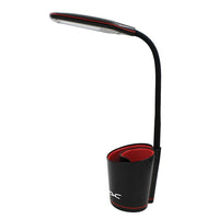 DAC MP-329 Dimmable LED Desk Lamp with Separable Swirl Organizer, Black-Dimmable in 3 positions