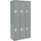 Assembled Clean Line Economy Lockers, Fj157-Number of Tiers - 2