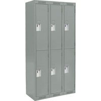 Assembled Clean Line Economy Lockers, Fj157-Number of Tiers - 2