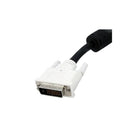StarTech 30 ft DVI-D Dual Link Cable, M/M-Overcomes limitations of shorter-length cables with a 30ft connection between DVI-D devices