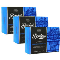 Bewley's Dublin Morning Tea - 80 Bags - 250g - 3 Pack-Black tea suitable for any time of day