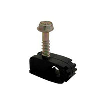 Digiwave single Cable Flex Clip, 2" x 5" x 5", Black-Hold cable where you want