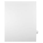 Mark Maker Legal Exhibit Index Tab White Single Tabs, 1/25th Cut, Letter Size, No Holes, Number 95, 25 Pack-White Single Tabs, 1/25th Cut