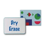 Flipside Products Flannel/Dry Erase Board, 18" x 24"-Go one step beyond dry erase with these multi-purpose boards