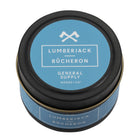 General Supply Goods + Co Brass Travel Tin - 3.5 oz - Lumberjack-premium soy wax candle
