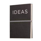 Gry Mattr Ideas Small Notebook - 8.1" x 5.8" x 1" - 120 Sheets - Grey-8.1" x 5.8" x 1"