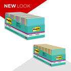 Post-it Super Sticky Notes - Supernova Neons Collection - 3" x 3" - 24 Pack-The paper in Post-it Super Sticky Notes is sourced from certified, renewable and responsibly managed forests