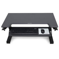 Ergotron WorkFit-TL Desktop Sit-Stand Workstation, Black (33-406-085)-Standing Desk Converter