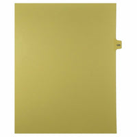 Mark Maker Legal Exhibit Index Tab Buff Single Tabs, 1/15th Cut, Letter Size, No Holes, Number 125, 25 Pack-Buff Single Tabs, 1/15th Cut