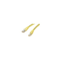 StarTech C6PATCH7YL 7' Cat 6 Molded Patch Cable, Yellow-Dual RJ-45 Male connectors ensure seamless connectivity