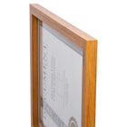 Office Works Woodgrain Document Frame, 11 x 8 inches, Beige, 12 Pieces-Material: the document picture frames are made of high-quality, durable, and lightweight plastic with a wooden finish to create an elegant and rich look