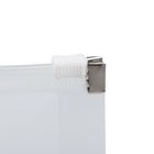 JAM Paper Plastic Envelopes with Zip Closure, Booklet, 5.25 x 8, Clear Poly, 12 Pack (920Z1CL)-Size: 5-1/4" x 8"