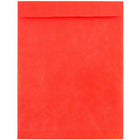 JAM Paper 10" x 13" Tyvek Tear-Proof Open End Catalog Envelopes - Red - 10 Pack -Red Tyvek Open End Envelopes