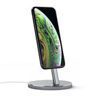 Satechi Aluminum Mobile Lightning Dock, Space Gray-Instead of having to deal with the hassle of removing your case to charge your device, the Aluminum iPhone Stand is compatible with almost any iPhone case making it easy and convenient to charge your phone.