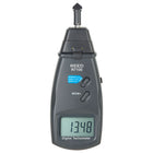 REED Instruments R7100 Combination Contact / Laser Photo Tachometer-Provides fast and accurate RPM (revolutions per min) measurements of rotating objects and surface speed measurements m/min (meters per min) with included contact adapters