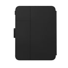 Speck Balance Folio for  iPad Mini (2021) - Black/Black-Magnetic Camera Shield snaps into place