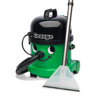 NaceCare George Wet/Dry Extraction Vacuum with A26A Extraction Kit (GVE370) - Green-Convenient carrying handle for easy emptying