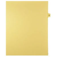 Mark Maker Legal Tabs - Letter Size - Buff - 1/15th cut - 25 tabs per package - 5 packages Pack - Number 109-Buff SingleTabs