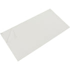 Zenith Safety Clean Room Mat, 1.57 Mils Thick, 3' L x 2' W, White - 2 Pack-Backing Thickness 1.57 mils