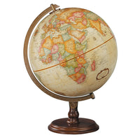 Replogle Globes The Lennox Globe Antique Finish 12" (RE-31536)-Antique-ocean 12" globe ball