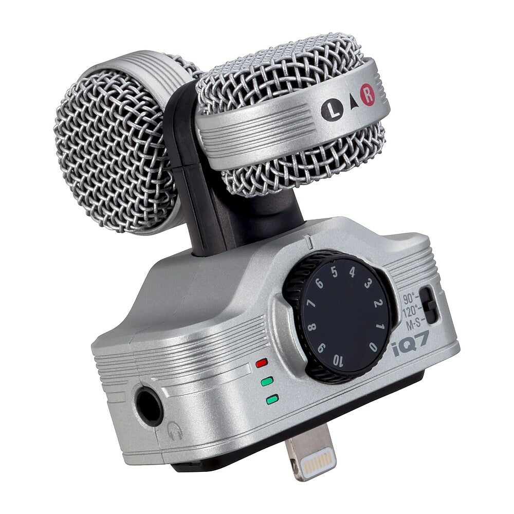 Zoom iQ7 - MS Stereo Microphone for iPhone/iPad etc | staples.ca