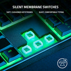 Razer Ornata V3 X Low-Profile Membrane RGB Keyboard-With 16.8 million colours and a suite of RGB effects to choose from, personalize the keyboard and get access to dynamic lighting effects