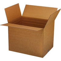 Staples Multi-Depth Corrugated Boxes - 12" L x 12" W x 18" H - 25 Pack-Bundle Quantity: 25 boxes per bundle