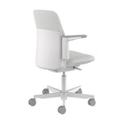 Humanscale Path Task Chair - Gray Frame/Vapor Ecoknit-Integrated ergonomic support with a customizable aesthetic to fit any work environment, whether in-office or at home