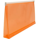 JAM Paper #10 Plastic Envelopes with Zip Closure, 5 x 10, Orange Poly, 12 Pack (921Z1or)-Orange plastic envelope