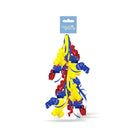 Millbrook Studios Swirly Bows, Red, Blue, Yellow, 12 Pack (76005)-Red, Blue, Yellow