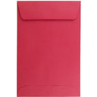 JAM Paper 6 x 9 Open End Catalogue Coloured Envelopes, Red Recycled, 250 Pack-Red