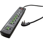 Staples 7-Outlet 2100 Joule EcoEasy Surge Protector-7 outlets (1 master, 4 energy-saving, 2 surge-only outlets)