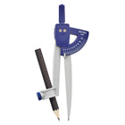 Staedtler Student Compass & Pencil - Silver/Blue-Integrated Safety point for younger users