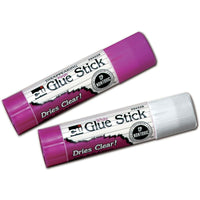 Charles Leonard Glue Stick, 0.28 oz., Purple, 48 Pack (CHL94528)-Perfect for bonding paper, fabric, photos, craft projects, cardboard and more
