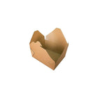 Fold-Pak Bioplus #8 Recyclable Paperboard Earth Design Food Container, 300 Pack-Kraft