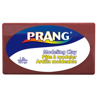 Prang Modeling Clay - 1 lb Block - Brown-Modeling clay