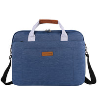 Vangoddy Shoulder Carrying Bag with Handle For 14" Laptop - Blue-Carry and protect your devices in style and comfort with this Nylon Twill Weave Messenger Bag