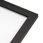 Gry Mattr Document Frame without Mat Black - 8.5" x 11" - 3 Pack-Matte Black Wood Frame