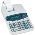 Victor 2-Colour Commercial Ribbon Printing Calculator, 12-Digit Display (1560-6)-Power source: AC